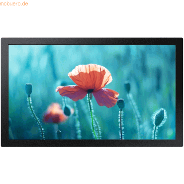 8806094965469 - Samsung QB13R-M Digital Signage Flachbildschirm 33 cm (13) LCD WLAN 500 cd m² Full HD Schwarz Eingebauter Prozessor Tizen 40 16 7