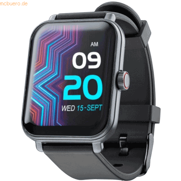 8018080483851 - Bluetooth Smartwatch ION PRO SQUARE Black