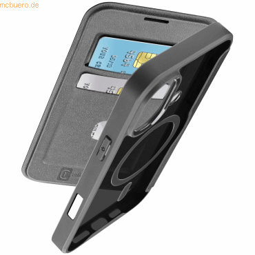 Cellularline Cellularline Book Case Daily MAG iPhone 16 Black