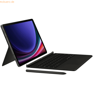 Samsung Samsung Book Cover Keyboard für Galaxy Tab S9/9 FE/S10 Black