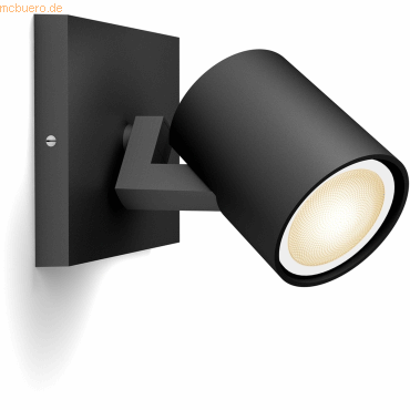 8720169320710 - Philips Hue White Amb Runner Spot 1 flg schwarz 350lm DS*