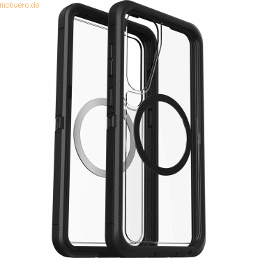 0840304788903 - Defender XT Clear Magnets Schutzhülle für Samsung Galaxy S25+ Dark Side - clear black