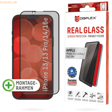 4028778118082 - DISPLEX Privacy Glass FC Apple iPhone 13 13 Pro 14 16e *BULK 4028778118082 - DISPLEX Privacy Glass FC Apple iPhone 13 13 Pro 14 16e *BULK