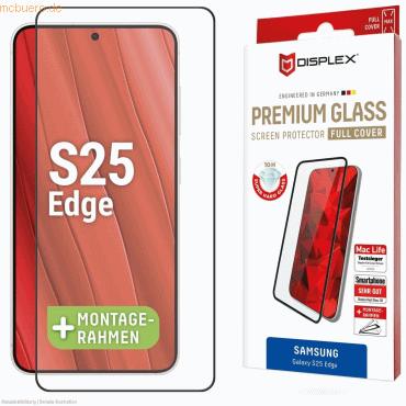4028778125332 - 0 DISPLEX Premium Panzerglas für Samsung Galaxy S25 Edge 4028778125332 - 0 DISPLEX Premium Panzerglas für Samsung Galaxy S25 Edge