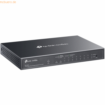 8885020620955 - Omada ES210GMP V1 - Switch - managed - 8 x 10 100 1000 (PoE+) + 1 x 10 100 1000 + 1 x Combo Gigabit SFP RJ-45 (Uplink) - Desktop wandmontierbar - PoE+ (123 W) 8885020620955 - Omada ES210GMP V1 - Switch - managed - 8 x 10 100 1000 (PoE+) + 1 x 10 100 1000 + 1 x Combo Gigabit SFP RJ-45 (Uplink) - Desktop wandmontierbar - PoE+ (123 W)