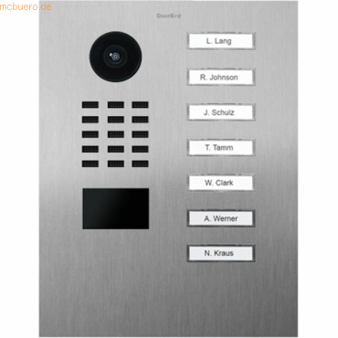 4260423867055 - D2107V IP Video Türstation V2A Edelstahl 4260423867055 - D2107V IP Video Türstation V2A Edelstahl