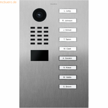 4260423867079 - IP Video Türstation D2109V 9 Ruftasten