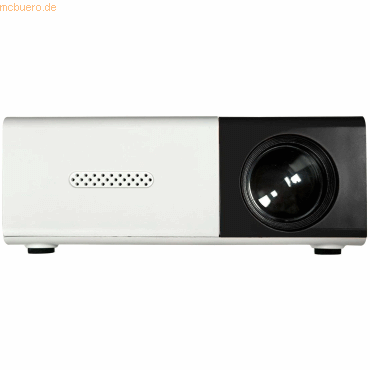 5706751080753 - Mini Beamer Full HD - Streaming von Ihrem Handy (USB-C) - Mini-Projektor - Inkl Fernbedienung - HDMI AUX USB-C - PR800 5706751080753 - Mini Beamer Full HD - Streaming von Ihrem Handy (USB-C) - Mini-Projektor - Inkl Fernbedienung - HDMI AUX USB-C - PR800