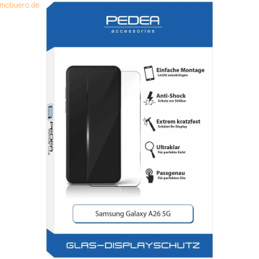 4048466962896 - PEDEA PEDEA Display-Schutzglas Samsung Galaxy A26 5G 4048466962896 - PEDEA PEDEA Display-Schutzglas Samsung Galaxy A26 5G