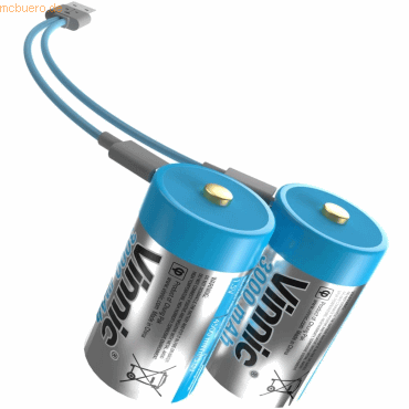 4898338024753 - Vinnic Rechargeable Akku C USB Type-C 2pcs