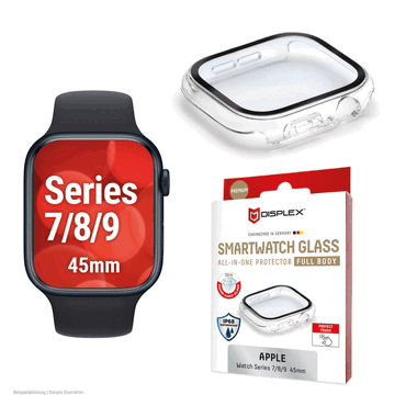 4028778125639 - Smartwatch Glass All-in-One Schutz-Set für Smartwatch