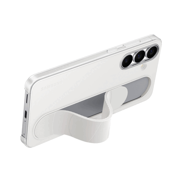 8806097679592 - Standing Grip Cover für Galaxy S25 FE White