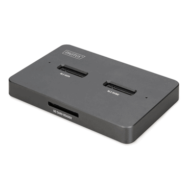 4016032501398 - DIGITUS M2 NVMe + M2 SATA SSD Docking Station USB-C