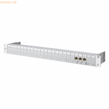 Metz Connect E-DAT modul 24x8(8) Patchfeld Cat.6A