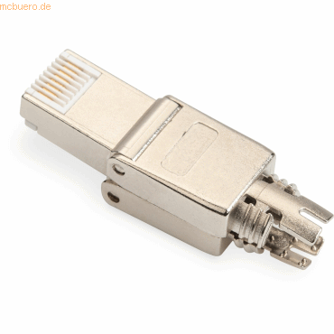 4016032458739 - DN-93634 cat 6A Feldstecker RJ45 geschirmt awg 22-27 werkzeugfreier Montageanschluss dn- - Digitus