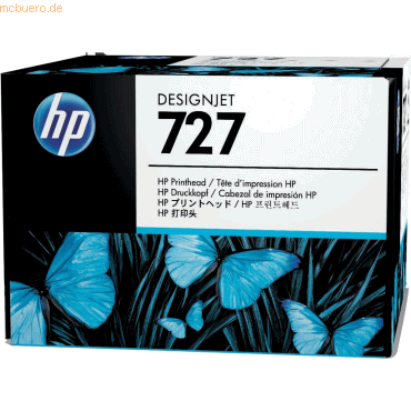 Hewlett Packard HP Druckkopf Nr. 727 B3P06A Schwarz