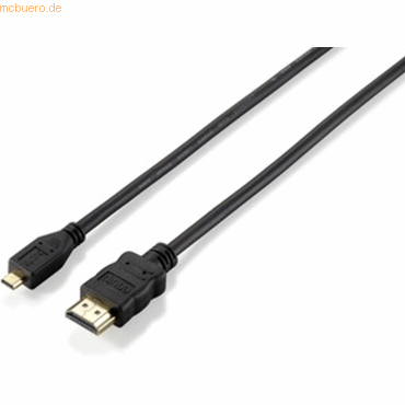 4015867170625 - Equip 119309 HDMI-Kabel 1 m HDMI Typ A (Standard) HDMI Typ D (Mikrofon) Schwarz