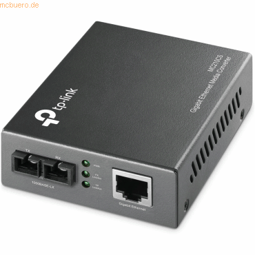 TP-Link TP-Link MC210CS Gigabit Ethernet Konverter RJ45 Singlemode SC