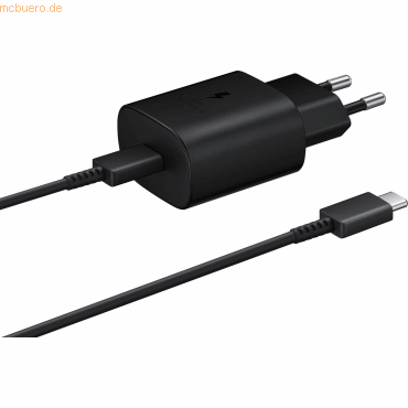 Samsung Samsung Schnellladegerät EP-TA800 USB-C, Schwarz