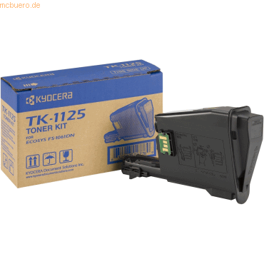 Kyocera Kyocera Toner TK-1125 Schwarz (ca. 2.100 Seiten)