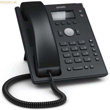 4260059582230 - D120 - IP-Telefon - Schwarz - Kabelgebundenes Mobilteil - Tisch Wand - Im Band - Out-of band -