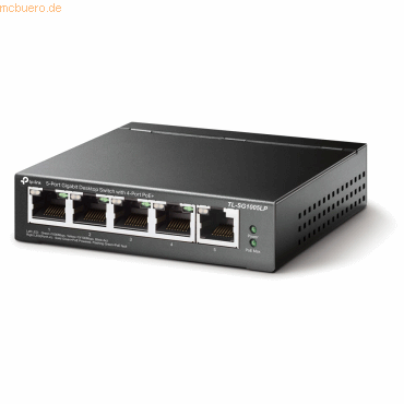 TP-Link TP-Link TL-SG1005LP 5-Port Gigabit (4x PoE+) L2 Smart Switch