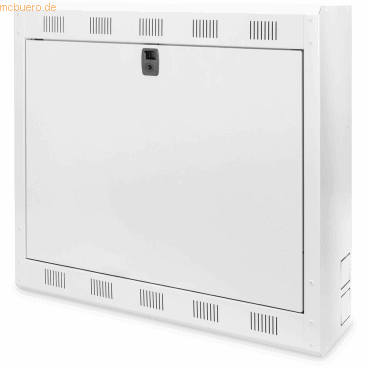 4016032460671 - DN-DVR-1 19 Zoll PC-Gehäuse für Wandmontage abschließbar klappbar mit Durchführung mit Schloss