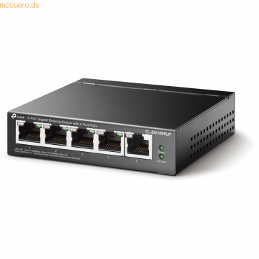 TP-Link TP-Link TL-SG1005LP 5-Port Gigabit (4x PoE+) L2 Smart Switch