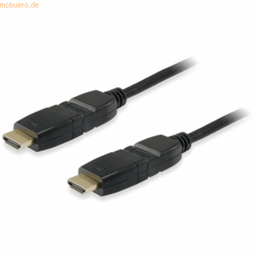 4015867178669 - Equip - hdmi kabel hdmi 20 high speed mit ethernet 3m 180º drehbare stecker 119363