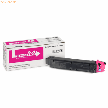 Kyocera Kyocera Toner Kit TK-5160M Magenta (ca. 12.000 Seiten)