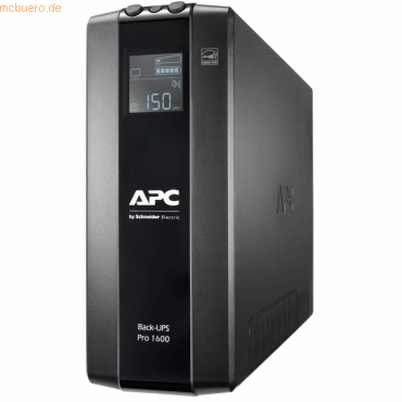 Schneider Electric APC - BR1600MI Back-UPS Pro LCD AVR 1600VA