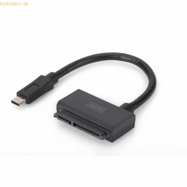 Assmann DIGITUS USB 3.1 Type-C - SATA 3 Adapterkabel für 2,5- SSDs/HD