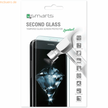 4250774924606 - Schutzglas SECOND GLASS für Samsung Galaxy Xcover 4 4250774924606 4smarts