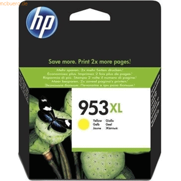 0725184104046 - Hp Ink No 953 HP953 hp 953 Yellow Gelb (F6U14AEBGY) (F6U14AEBGY) - Hewlett Packard 0725184104046 - Hp Ink No 953 HP953 hp 953 Yellow Gelb (F6U14AEBGY) (F6U14AEBGY) - Hewlett Packard
