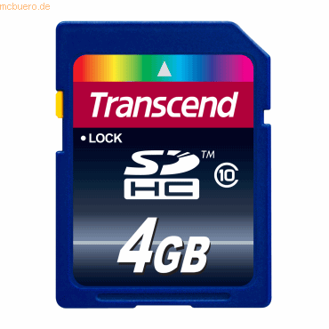 Transcend Transcend 4GB SDHC Class 10