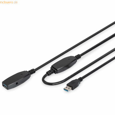 Assmann DIGITUS Aktives USB 3.0 Verlängerungskabel, 10m