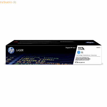 Hewlett Packard HP Toner 117A Cyan (ca. 700 Seiten)