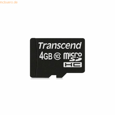Transcend Transcend 4GB microSDHC Class 10