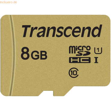 Transcend Transcend microSDHC 8GB Transcend Ultimate 500S Class10, UHS