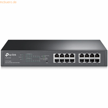 TP-Link TP-Link TL-SG1016PE 16-Port Gigabit Desktop PoE Smart Switch