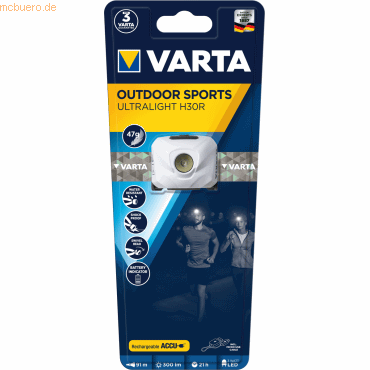 Varta VARTA Outdoor Sports Ultralight H30R white
