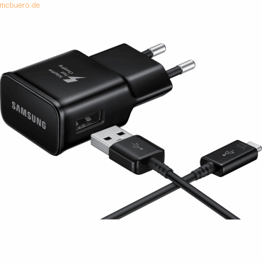 8806088844343 - SAMSUNG EP-TA20 Ladekabel mit Adapter schwarz 15 m 15 Watt 8806088844343 - SAMSUNG EP-TA20 Ladekabel mit Adapter schwarz 15 m 15 Watt