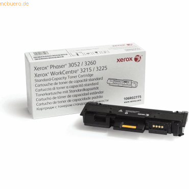 Xerox Xerox Toner schwarz 106R02775 (ca. 1.500 Seiten)