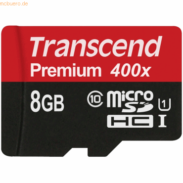 Transcend Transcend 8GB microSDHC Class 10 UHS-I 400x