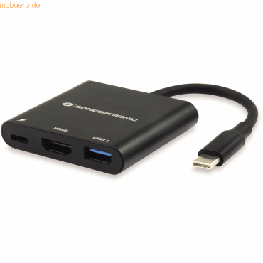 Digital data communication Conceptronic DONN USB Type-C zu HDMI Adapte