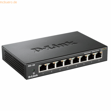 D-Link D-Link DGS-108 8-Port Layer2 Gigabit Switch