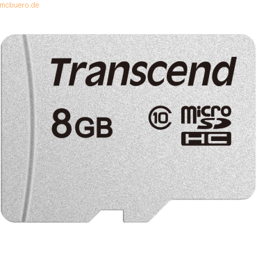 Transcend Transcend 8GB 300S - Speicherkarte microSDHC Class 10