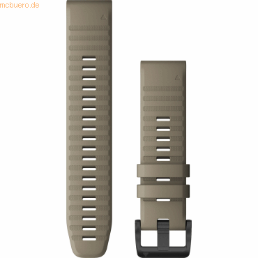 0753759233143 - Ersatzarmband QuickFit 22mm Silikon Grau Schiefergrau