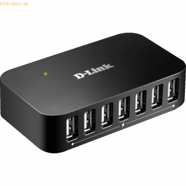 D-Link D-Link DUB-H7 USB 2.0 Hub 7-Port mit Netzteil