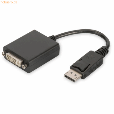 4016032383222 - ASSMANN DIGITUS DisplayPort Adapterkabel DP-DVI (24+5) 015m sw DB-340409-001-S